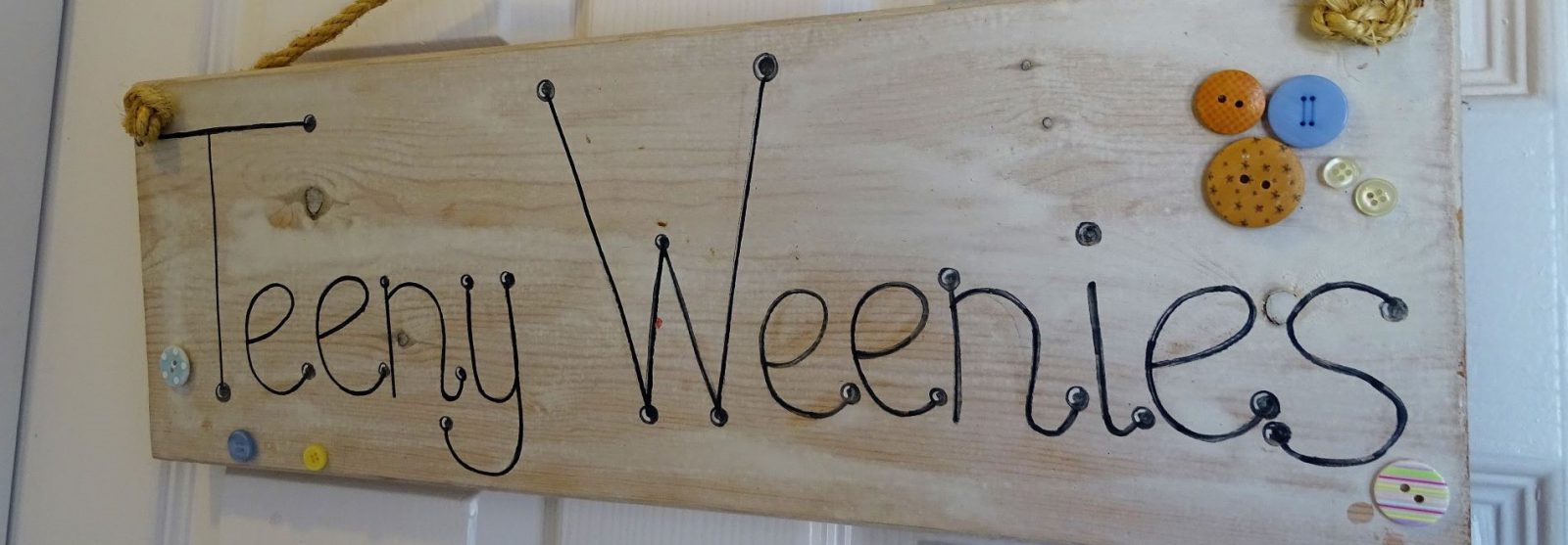 Teeny Weenies Sign